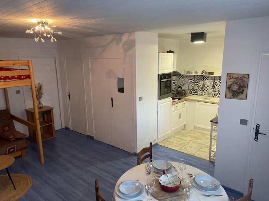Joli Studio Proche Valmorel Grand-Aigueblanche Extérieur photo